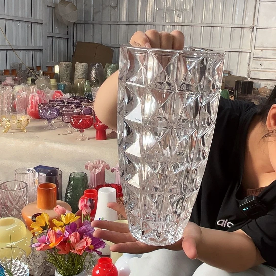 水晶花瓶捷克花瓶