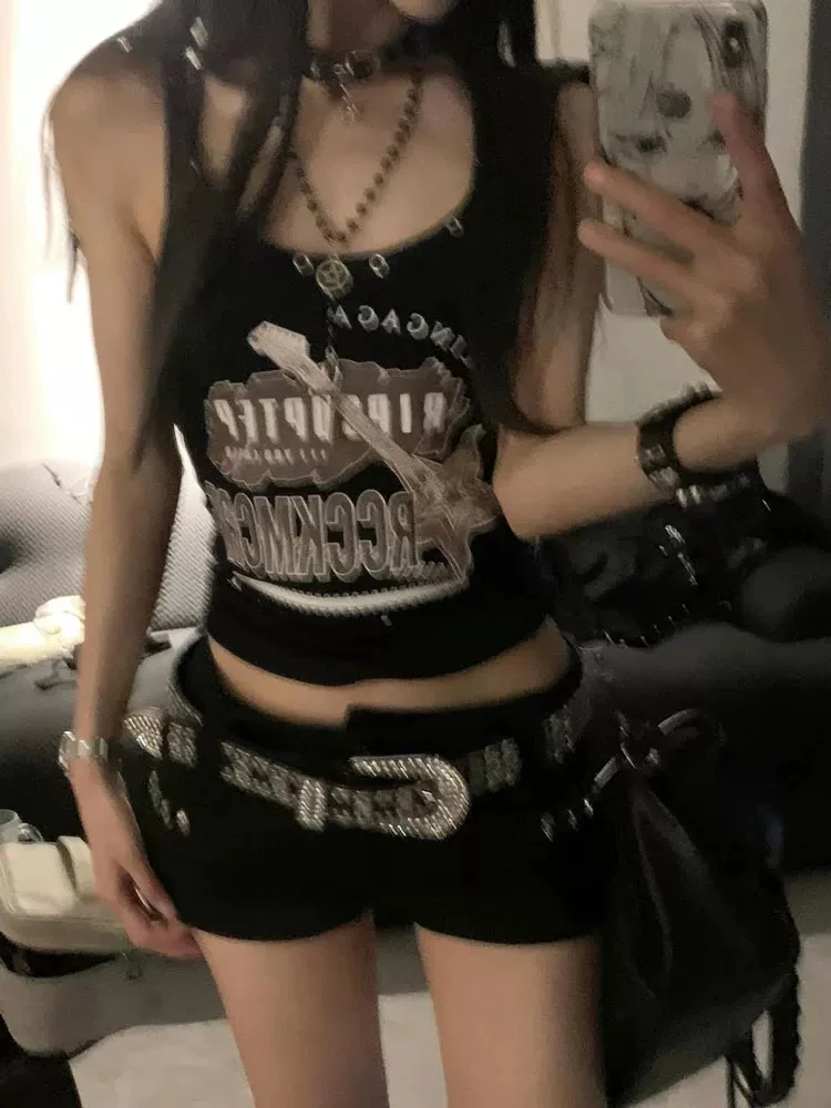 y2k千禧辣妹吊带 孤品尾货NO退NO换