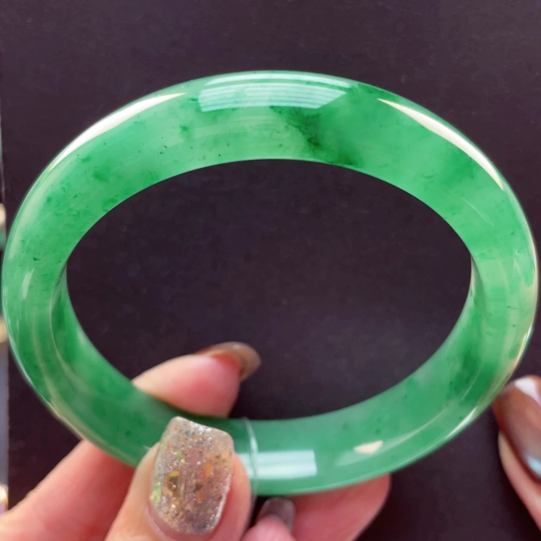 石英质玉未镶嵌手镯56-57