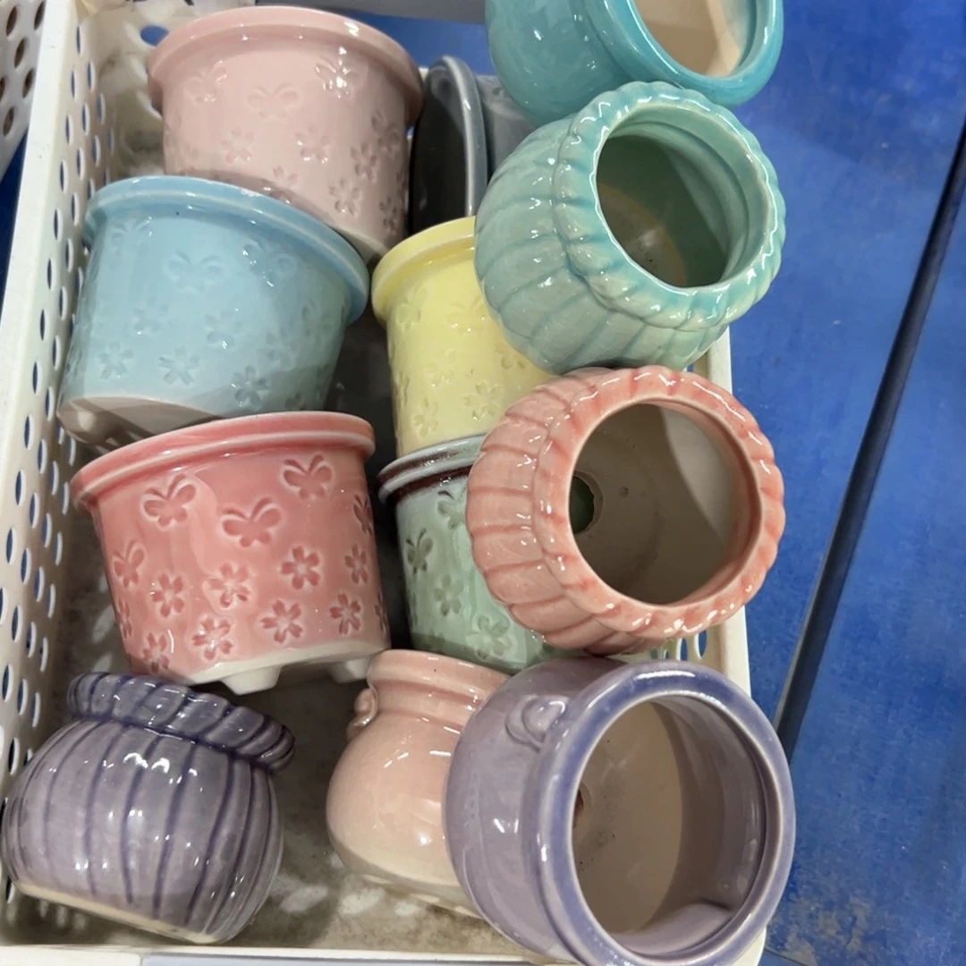 陶瓷多肉小花盆@@2050