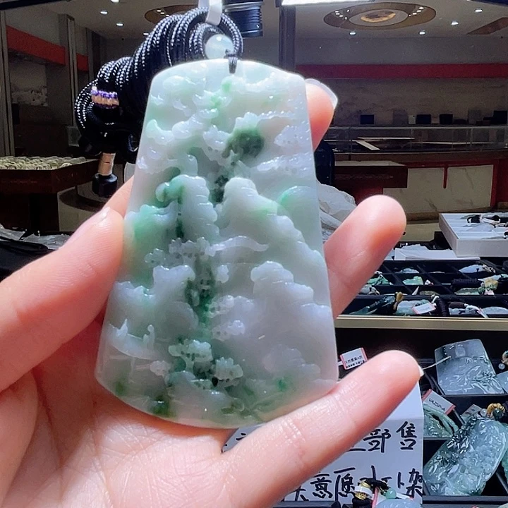 翡翠颈饰未镶嵌一个
