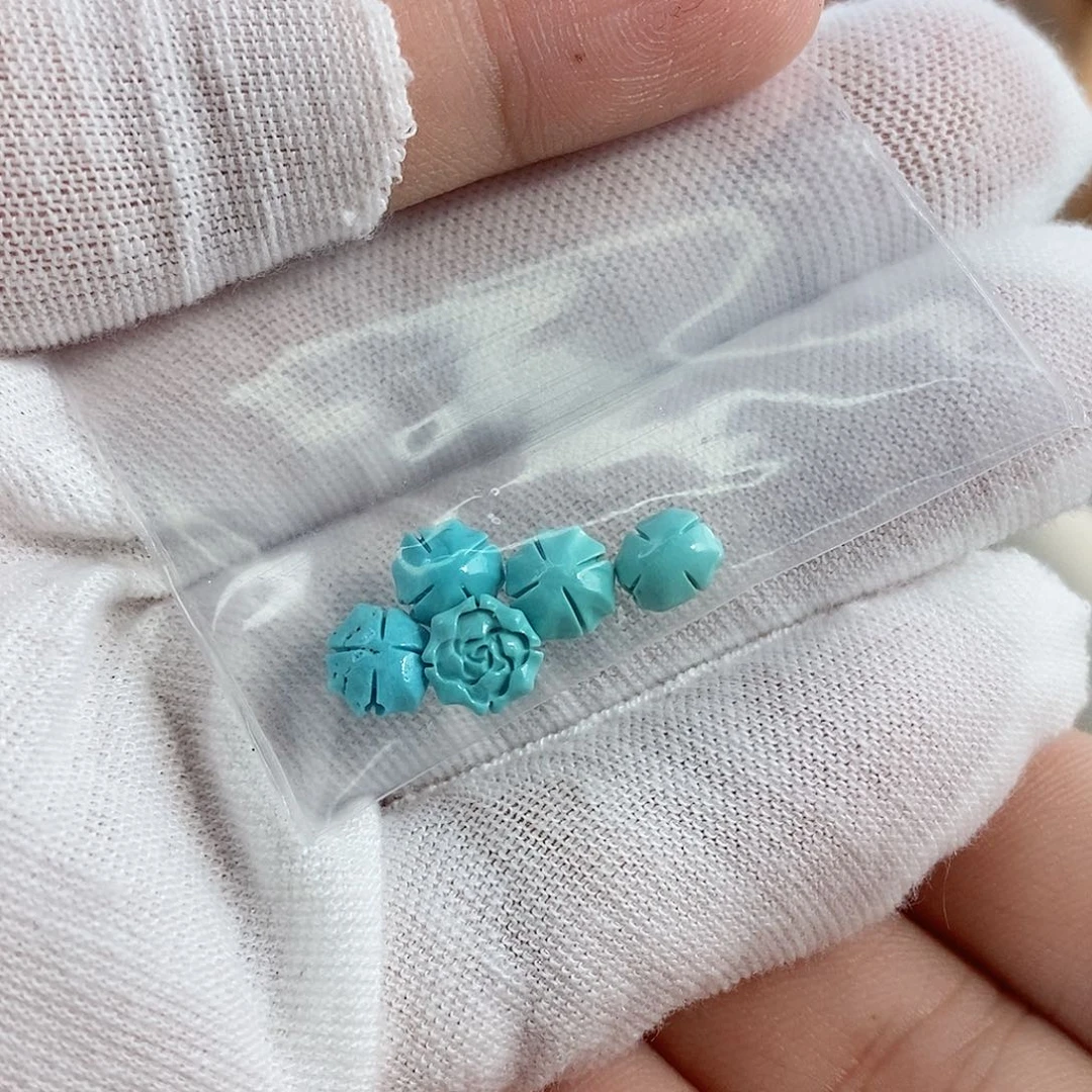 绿松石珠宝奇石未镶嵌