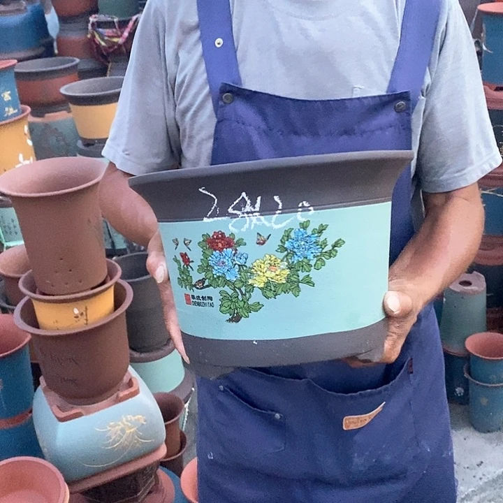 紫砂花盆紫砂花盆花卉种植