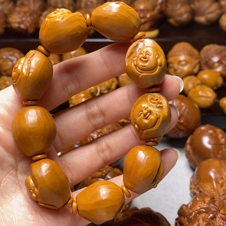 橄榄核手串/手链橄榄核核雕