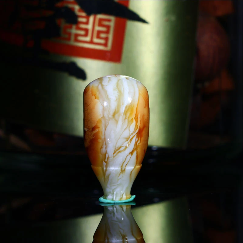 13m沁色虎皮三通天然原矿一物一图精工分体三通蜜蜡三通佛头Y67