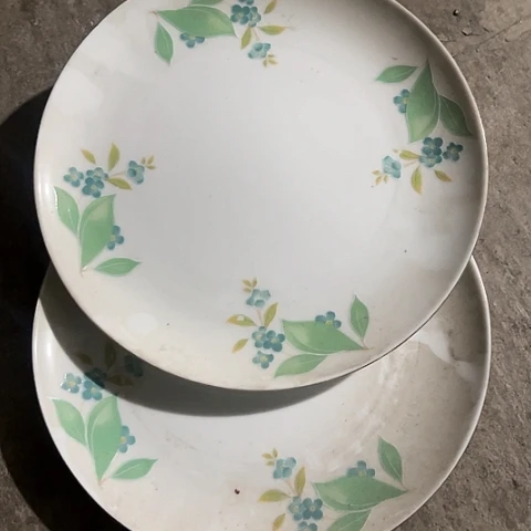 其他瓷10寸盘两个陶瓷