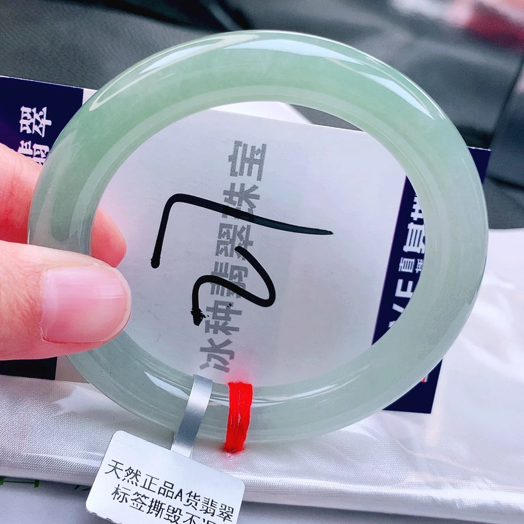 翡翠未镶嵌手镯缅甸天然a货翡翠手镯