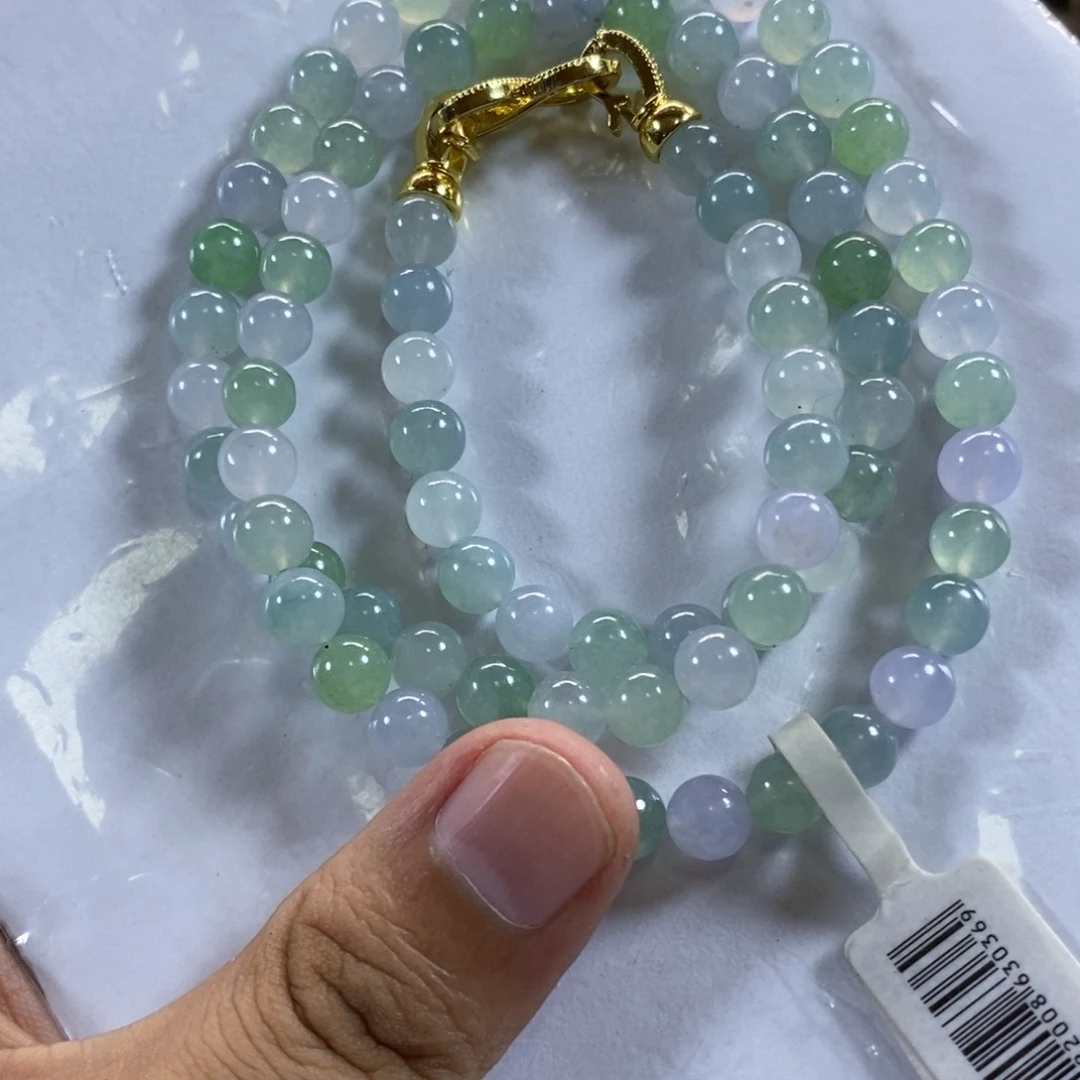 定制翡翠未镶嵌缅甸翡翠a货卡7.7