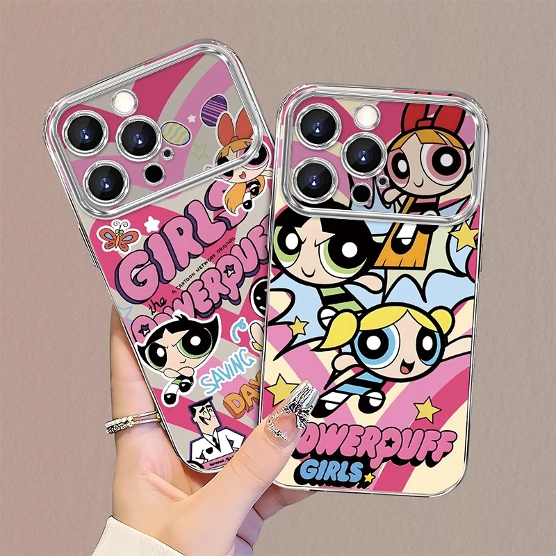 飞天小女警适用苹果16promax手机壳卡通可爱iPhone15pro17promax
