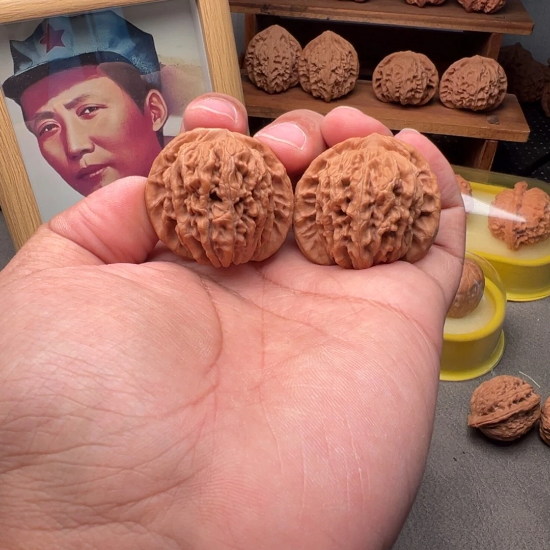 吊坠文玩核桃四座楼41