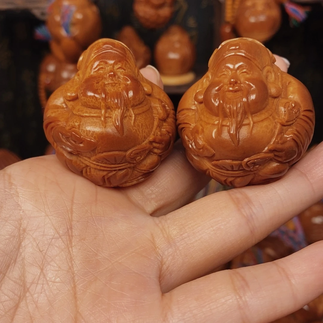 用***5橄榄核手串/手链财神一对39尺000666