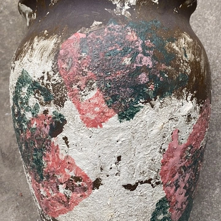 紫砂花盆高约28口约20