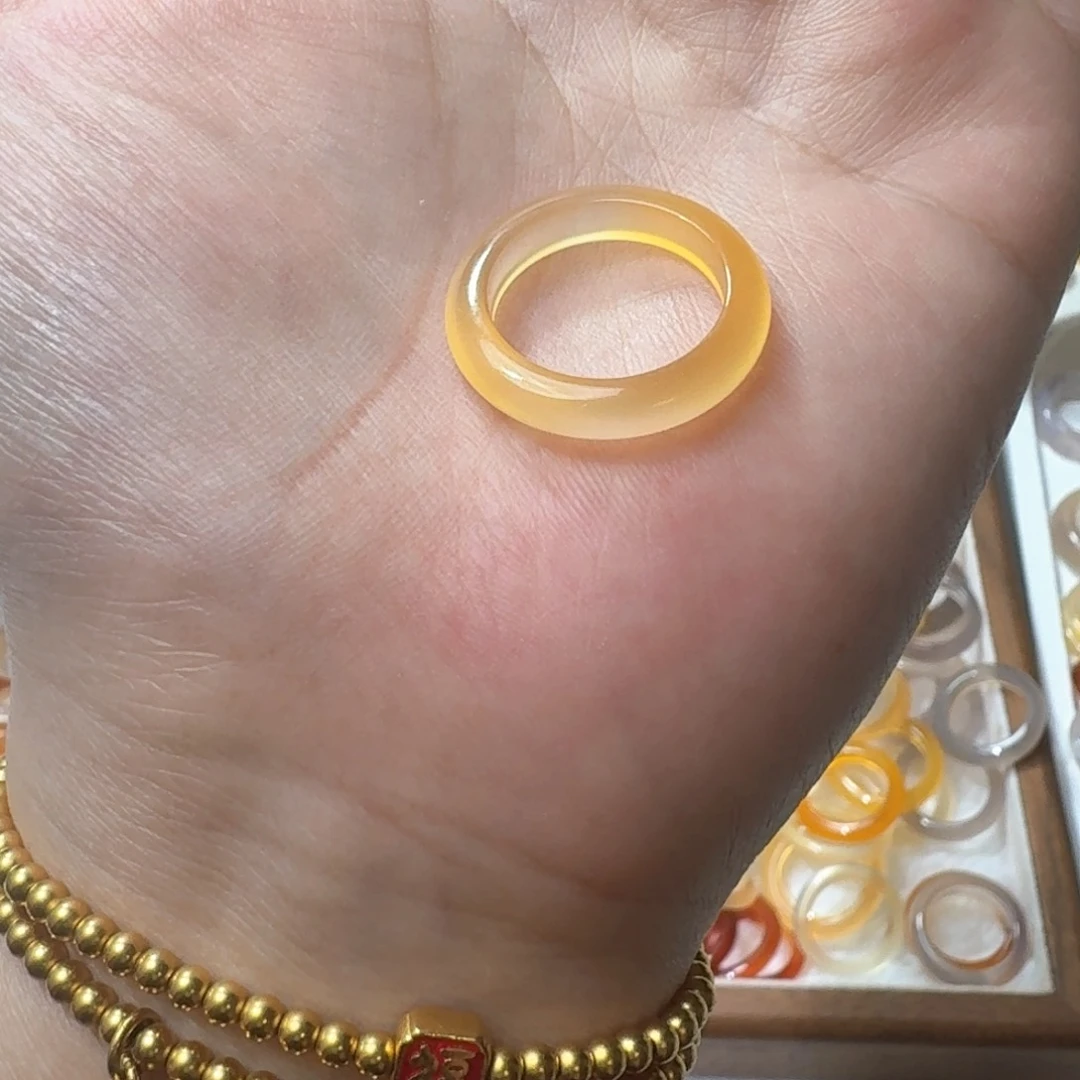 未镶嵌戒指玛瑙/玉髓187港14