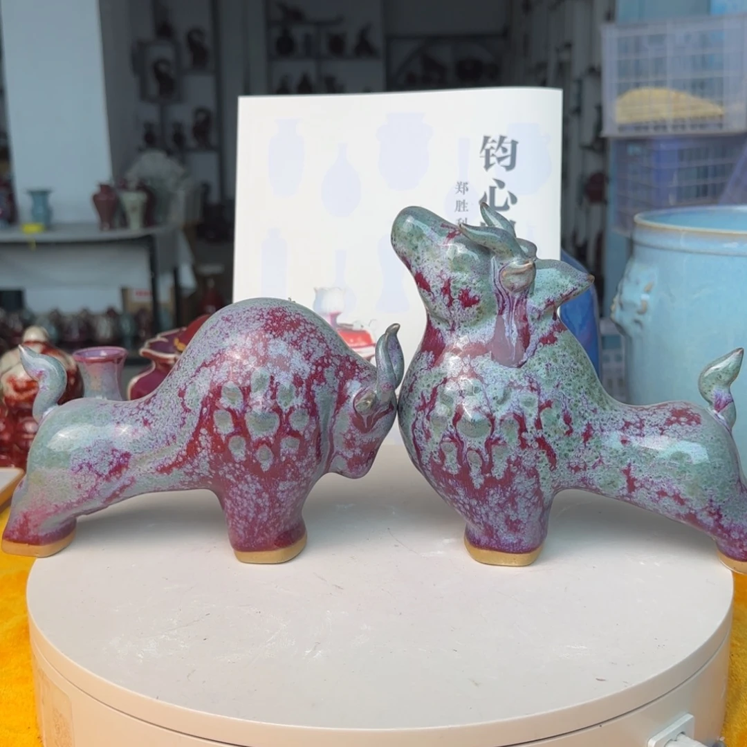 摆件郑家钧窑摆件