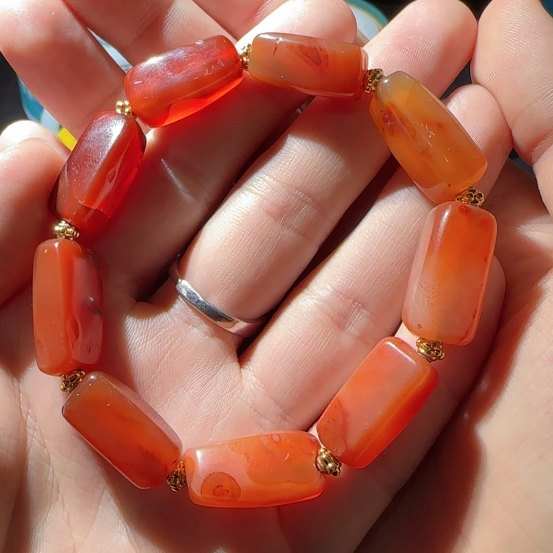 玛瑙/玉髓未镶嵌手链