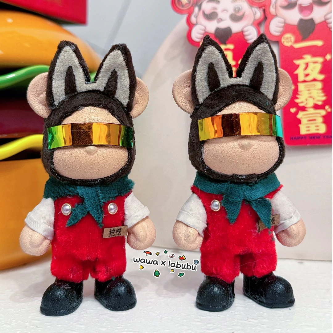 熊挖挖周边DIY潮玩摆件手工礼品