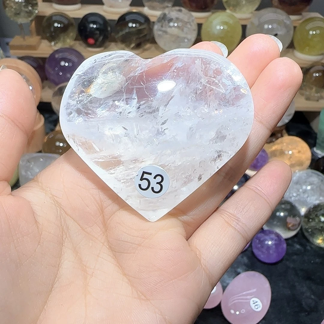 月***兔水晶未镶嵌珠宝半成品53