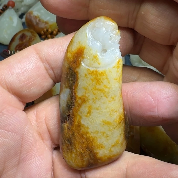 和田玉未镶嵌吊坠(不含链)
