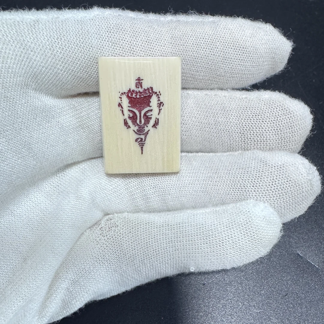 【猛犸兄弟】L0230天然猛犸牙 雕刻牌