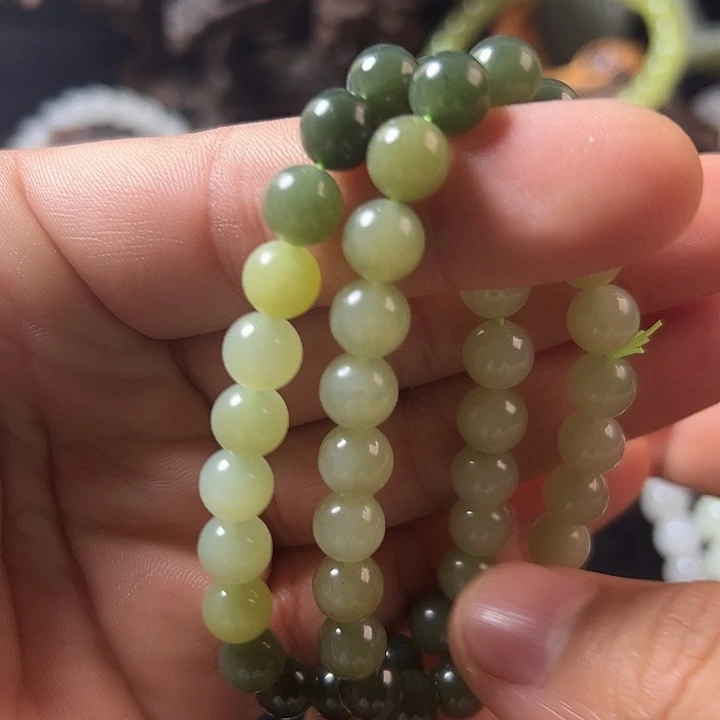 和田玉（糖玉）未镶嵌手串