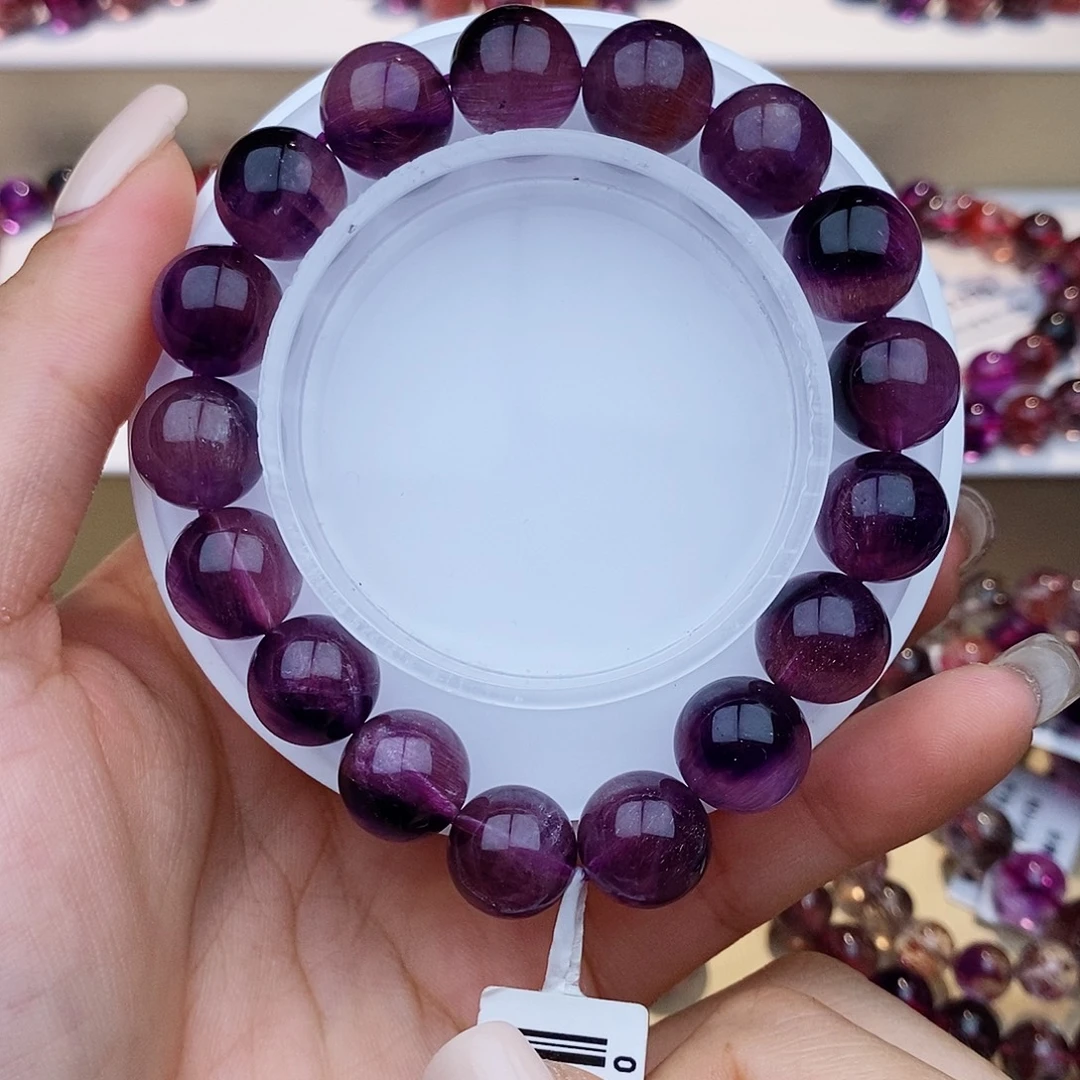 手链未镶嵌水晶紫超七11+