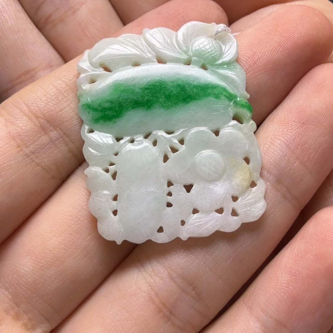 0***8颈饰未镶嵌翡翠吊坠