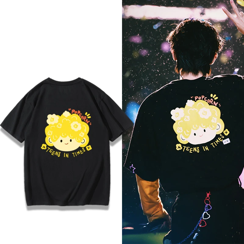 时代少年团演唱会同款一起走过的日子五周年纯棉短袖周边衣服夏潮