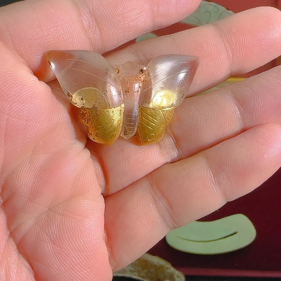 透闪石质玉未镶嵌挂件春**里