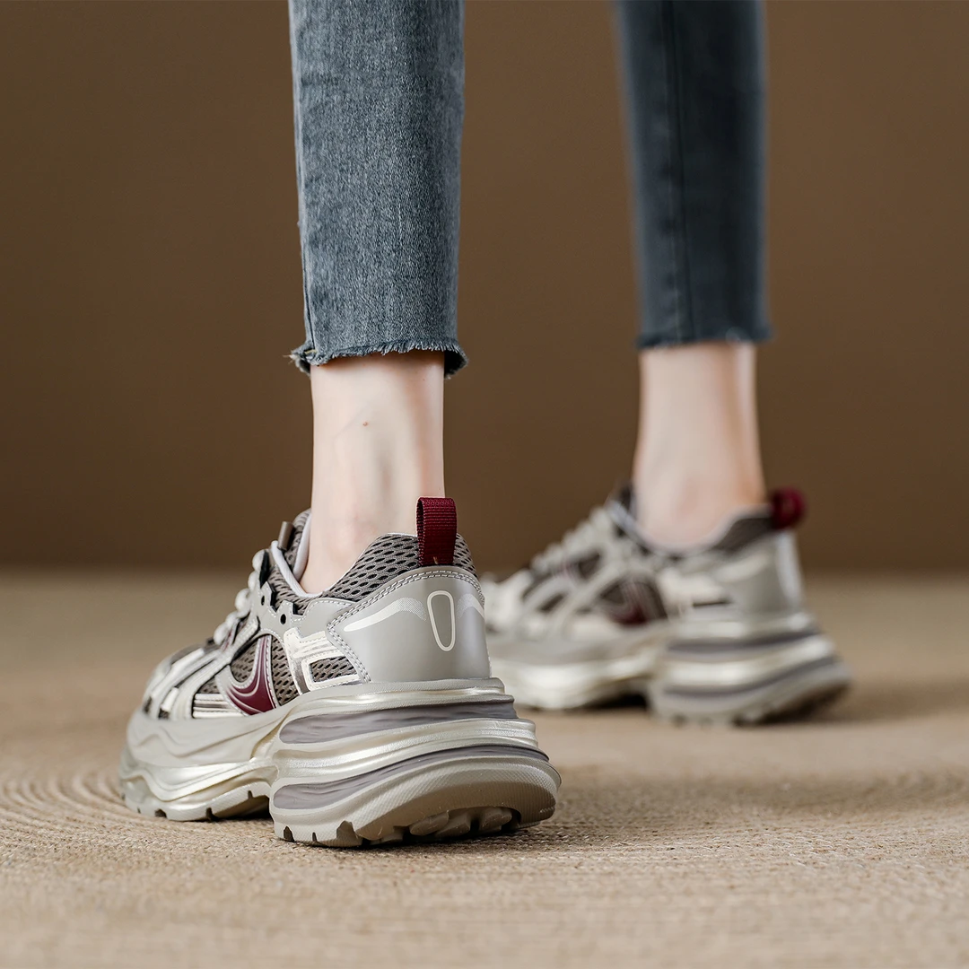 休闲防滑老爹鞋增高时尚休闲鞋透气单鞋春季夏季女鞋