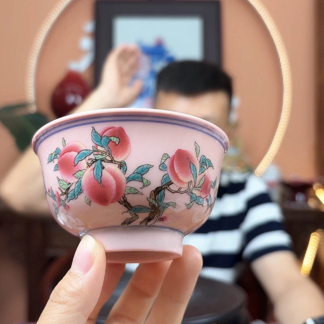 景德镇陶瓷收工杯子