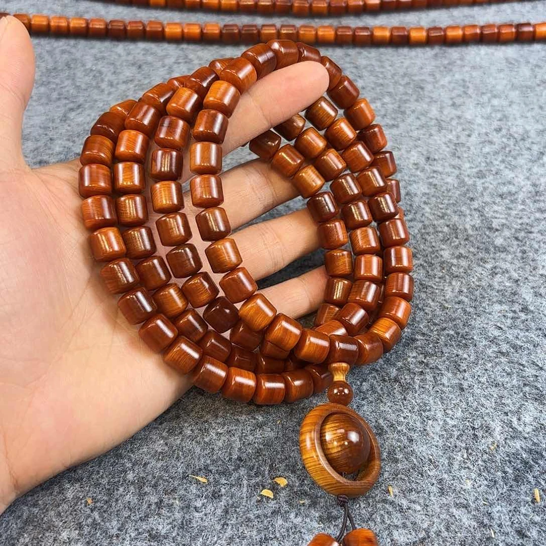 柏木（崖柏）崖柏冰种战红底孤品1.0