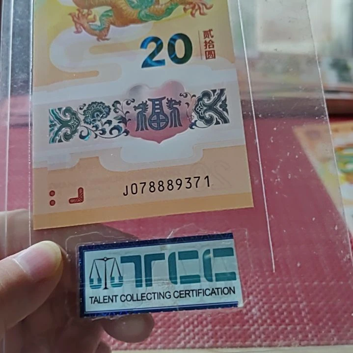 塑料小龙钞豹子身78889371单张