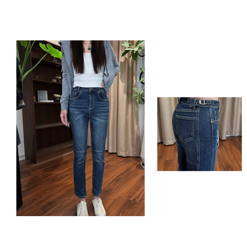 新款“通勤裤”884#P03061新款普赛克丹宁百搭牛仔裤