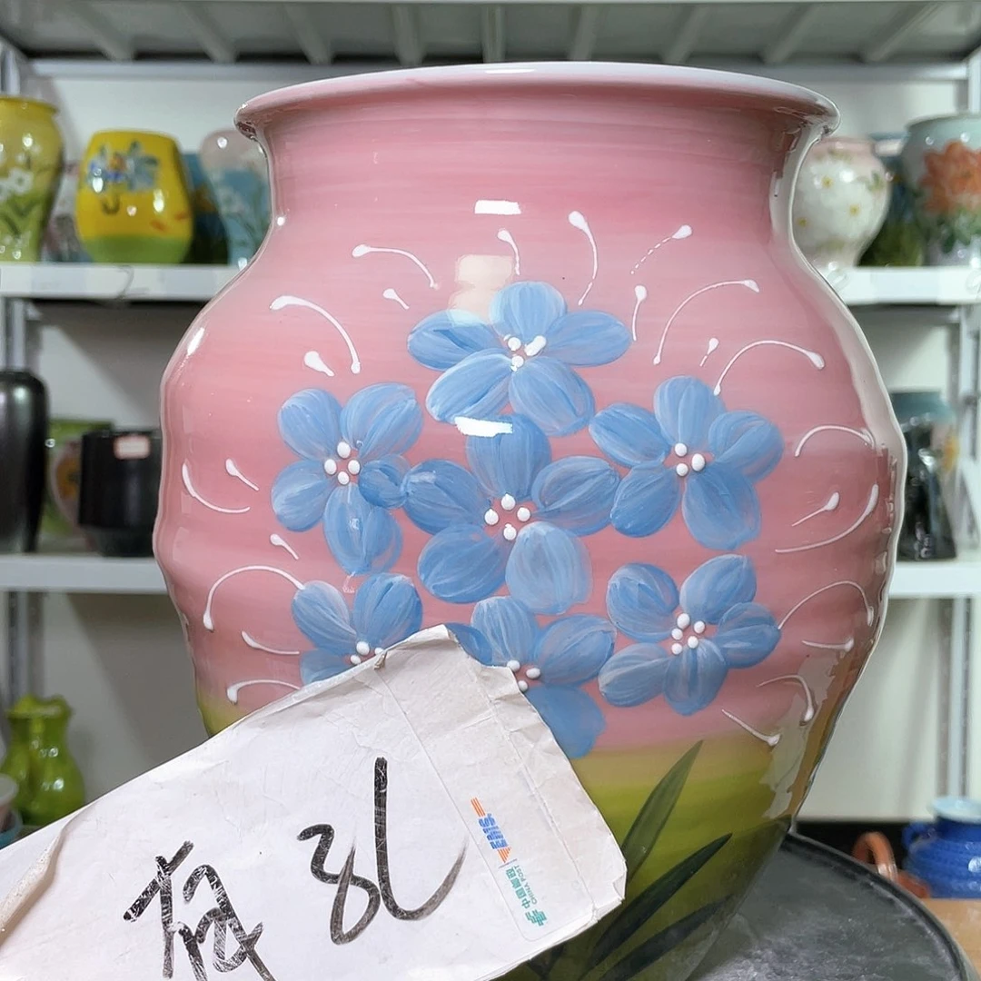 景德镇陶瓷花盆花器暇258