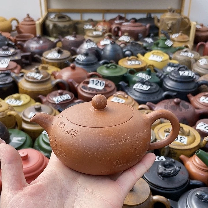 茶壶紫砂紫砂微瑕