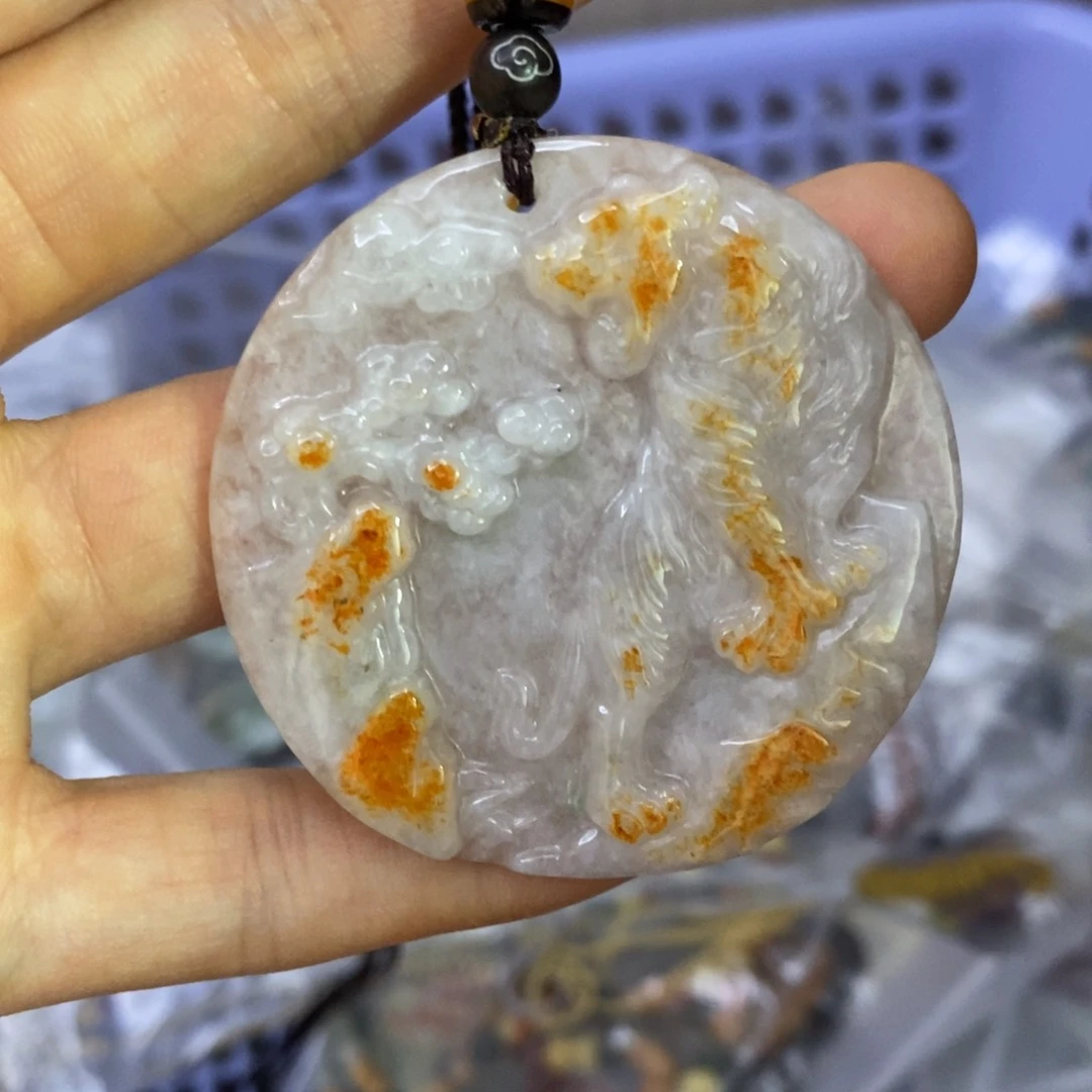 翡翠颈饰未镶嵌吊坠