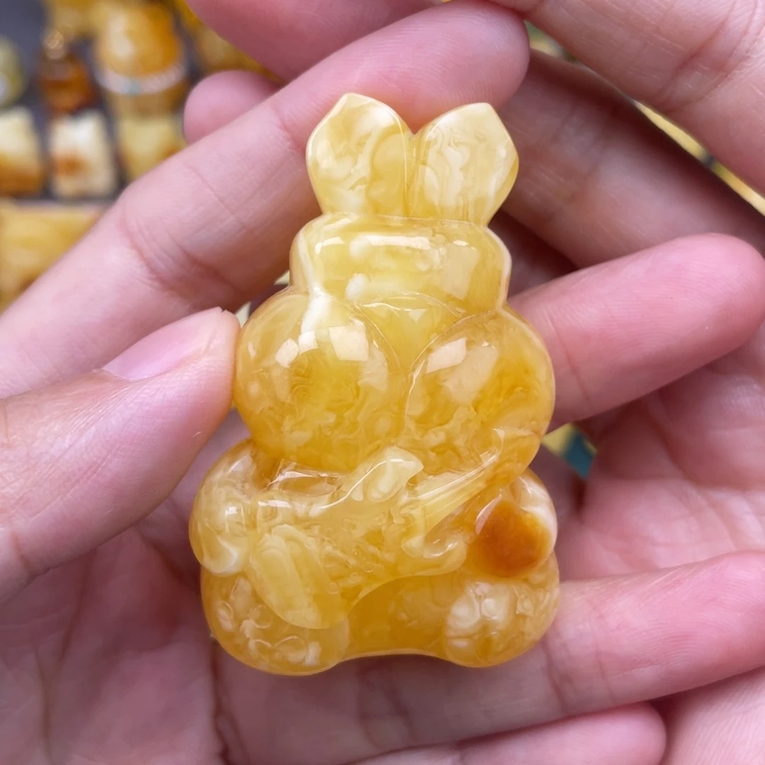 裸石琥珀未镶嵌蜜蜡