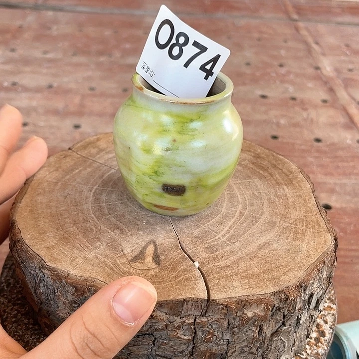 紫砂花盆拇指盆 内口3.5