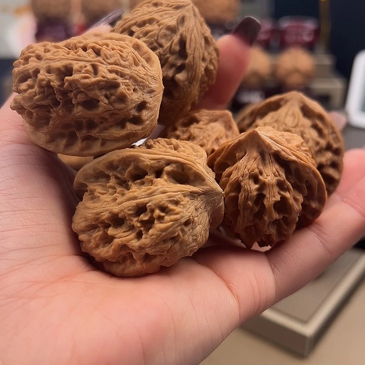 文玩核桃把件南疆石➕将军膀➕盘山 k-016