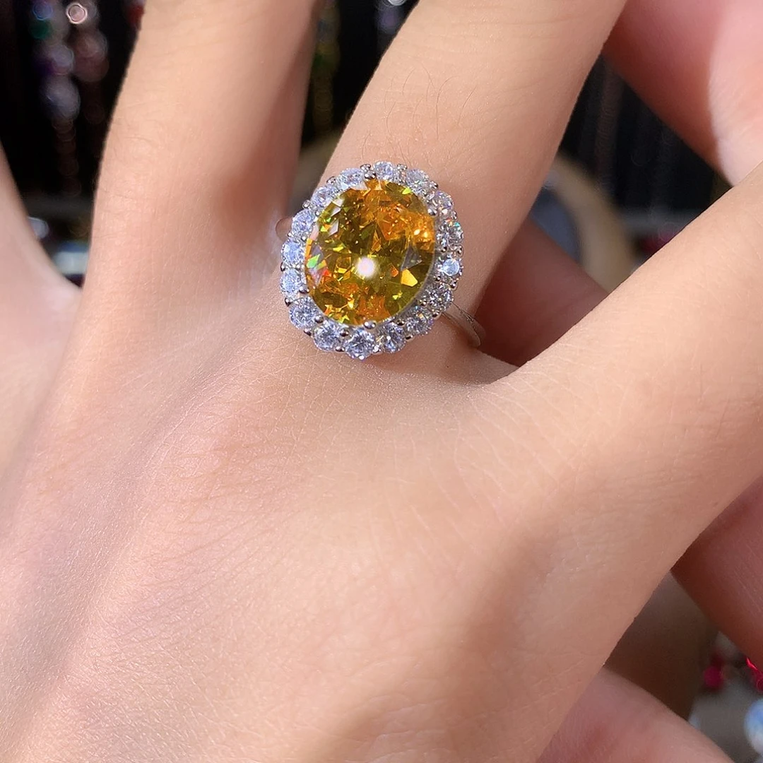 银S925镶嵌戒指碧玺白911