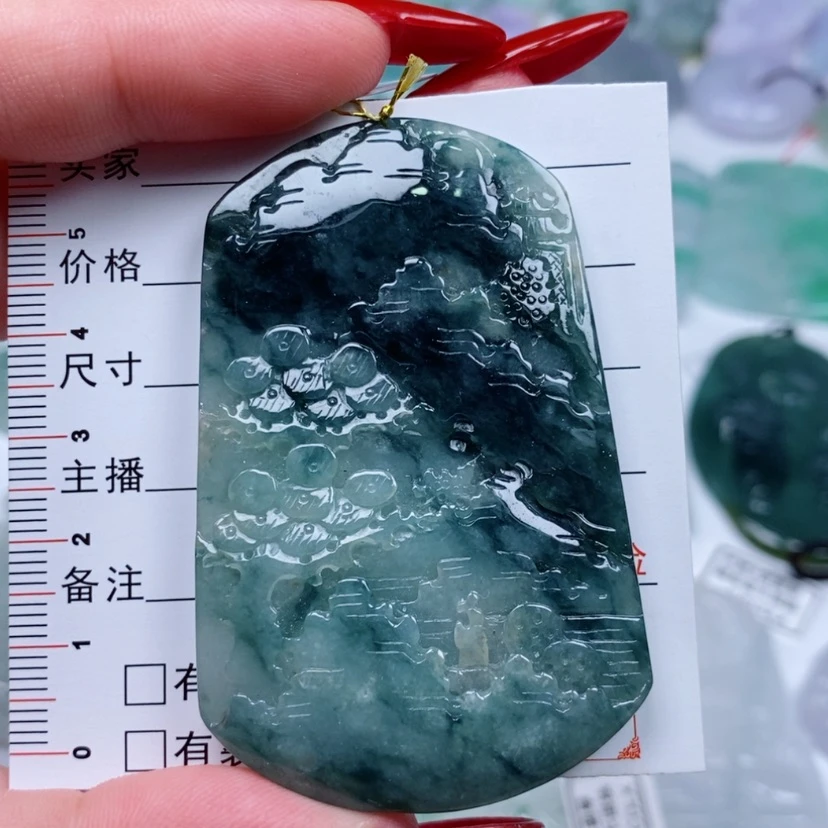 【闪购商品】翡翠未镶嵌颈饰