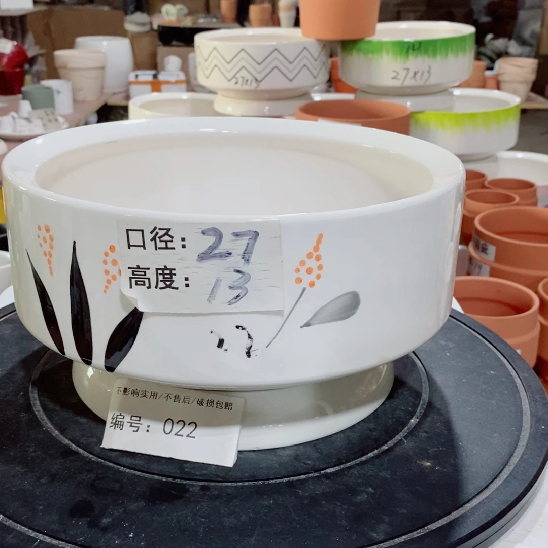 微瑕花盆-022-口27×13-1个