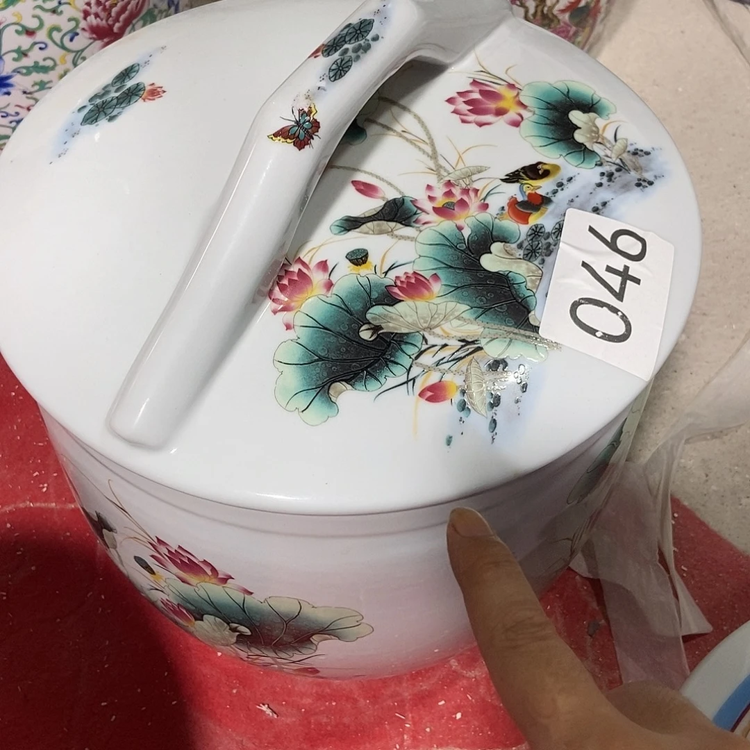 平***福瓷片景德镇陶瓷罐046。20斤