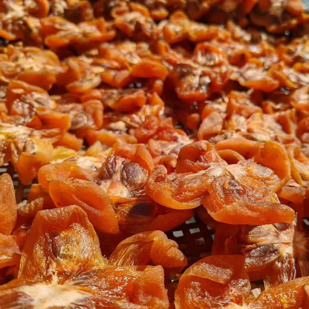 梅州纯日晒开花柿饼无熏染绿色食品开袋即食一斤也包邮