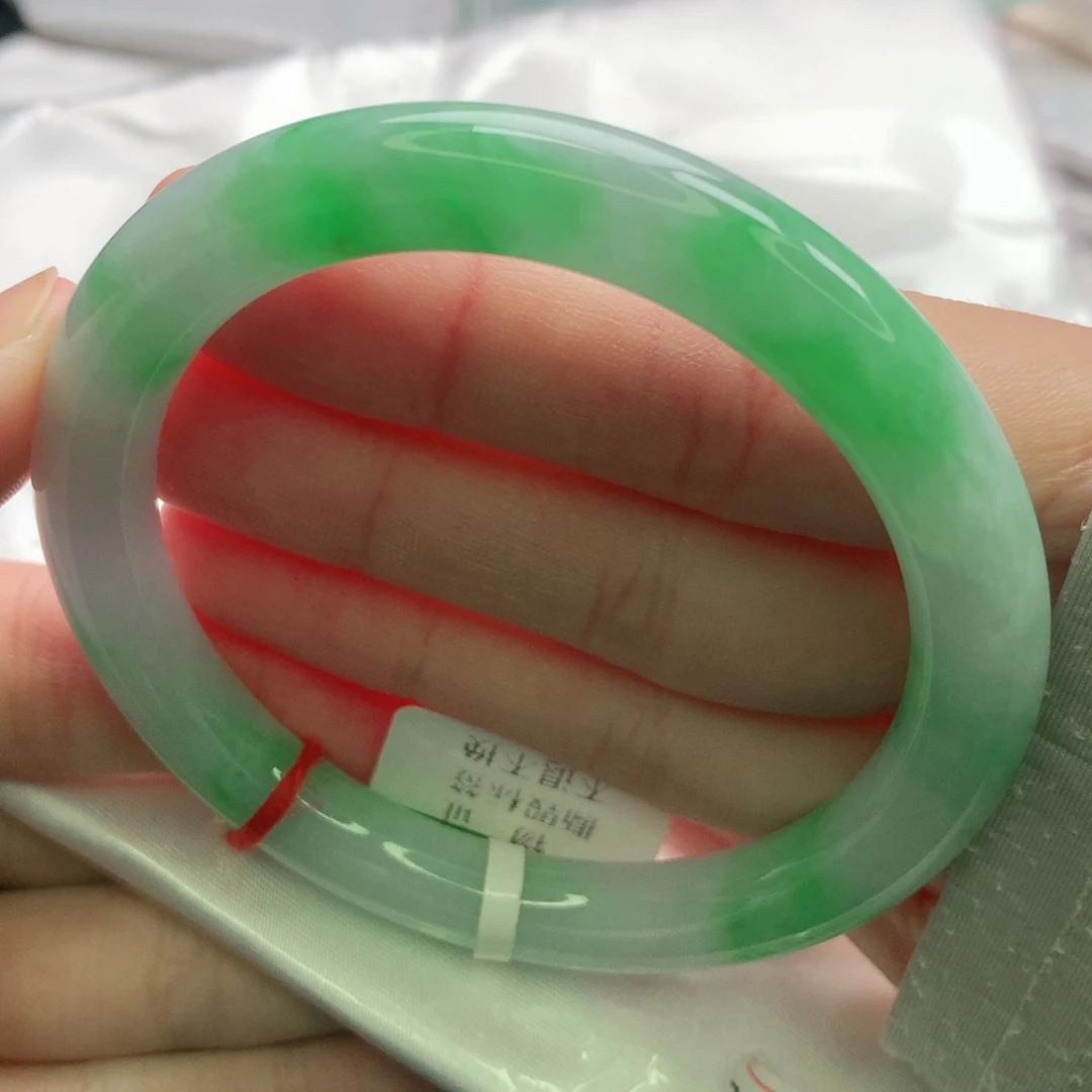 翡翠手镯未镶嵌缅甸56