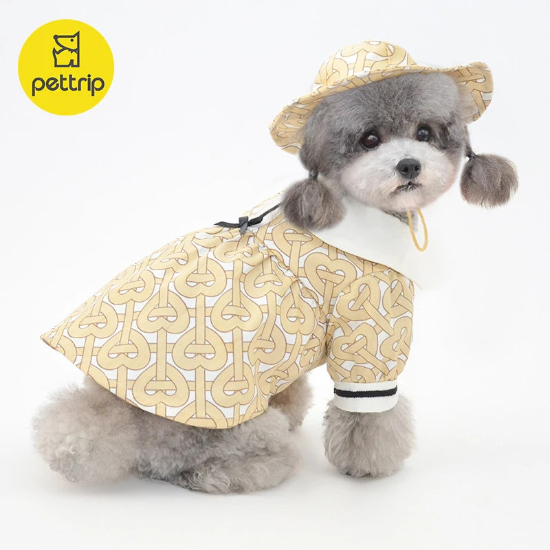 PETTRIP新款宠物衣服小狗衣服猫咪衣服泰迪博美贵宾衣服宠物裙子