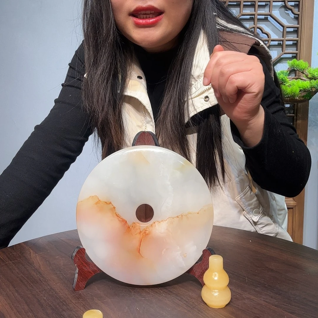 石材伊朗白冰摆件，，，，，