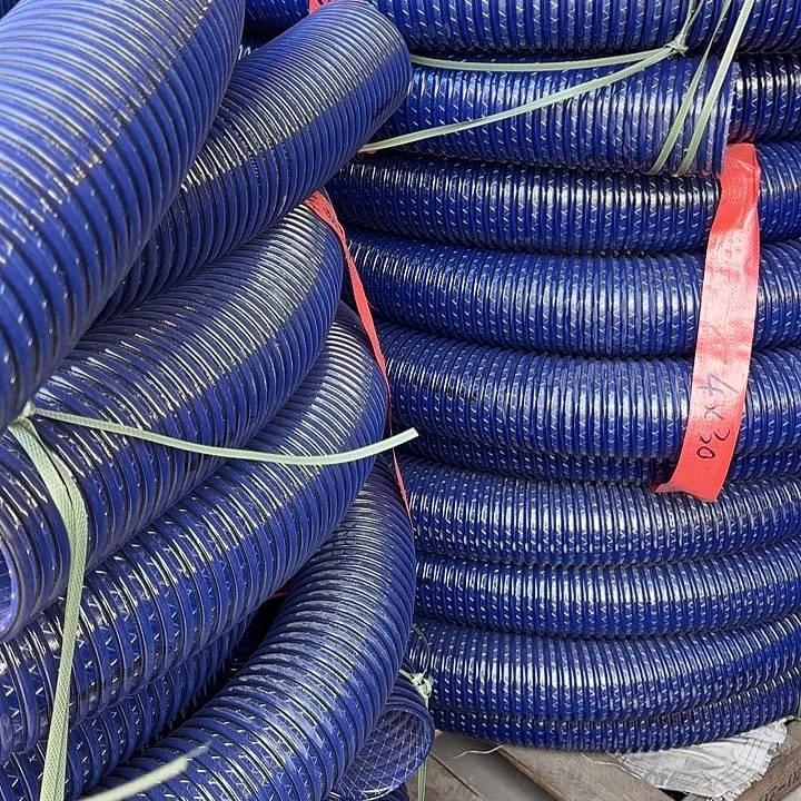额***修4寸加厚防冻蓝灰加线管30米