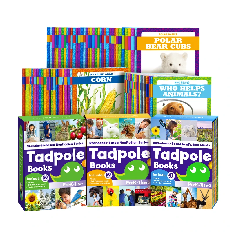 美国JUMP百科跃读Tadpole Books 蝌蚪系列