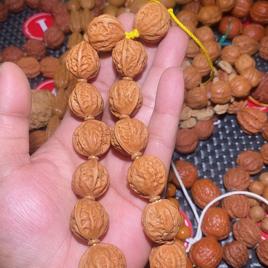 吊坠文玩核桃官帽秋子手持手串